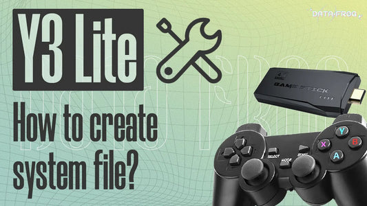 DATA FROG Y3 Lite - How to create system file?