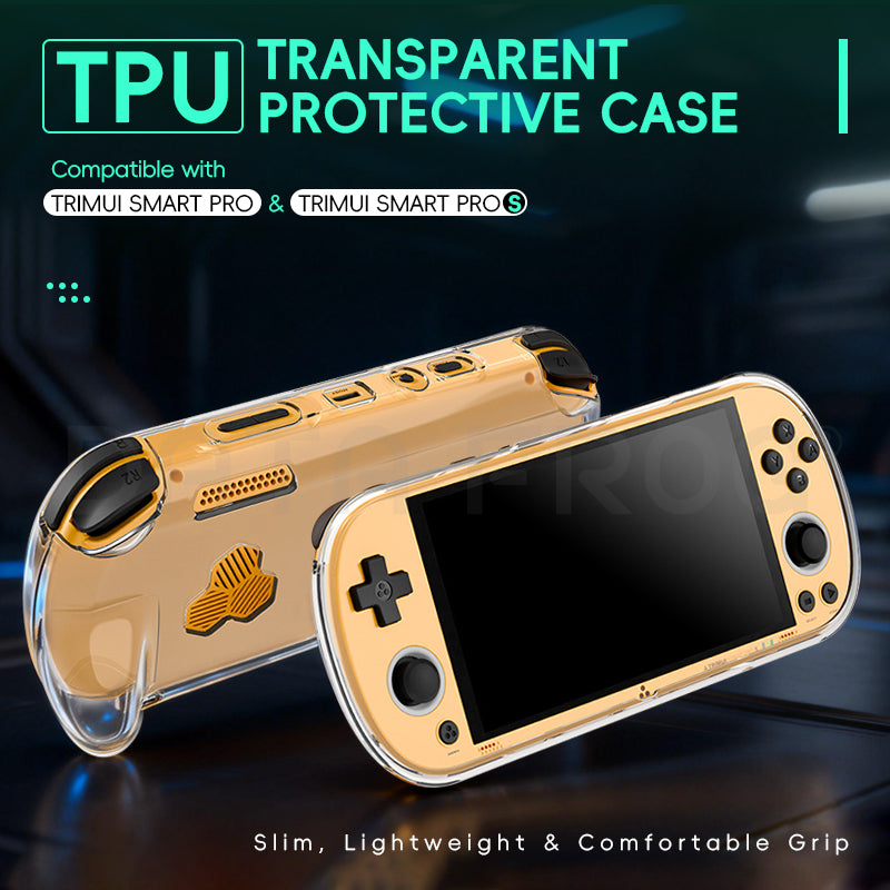 TRIMUI SMART PRO　グリップ・ケース付き DATA FROG For TRIMUI SMART PRO/TRIMUI SMART PRO S TPU Case