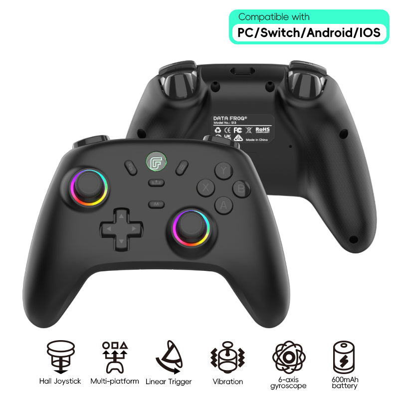 DATA FROG S13 Wireless Controller For Switch 2/Lite/OLED/PC/Android/IOS