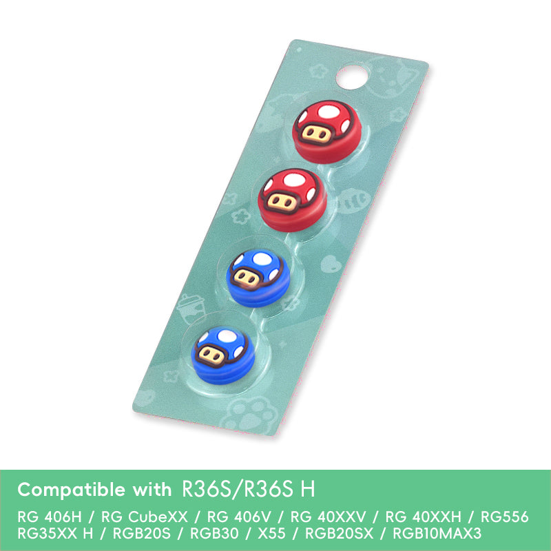 DATA FROG R36S/ Anbernic RG CubeXX/ RG406V/ RG40XXV/ RG40XX H/ RG556/ RG35XX H/ RGB20S/ RGB30/ X55/ RGB20SX/ RGB10MAX3 için Parmak Tutacakları