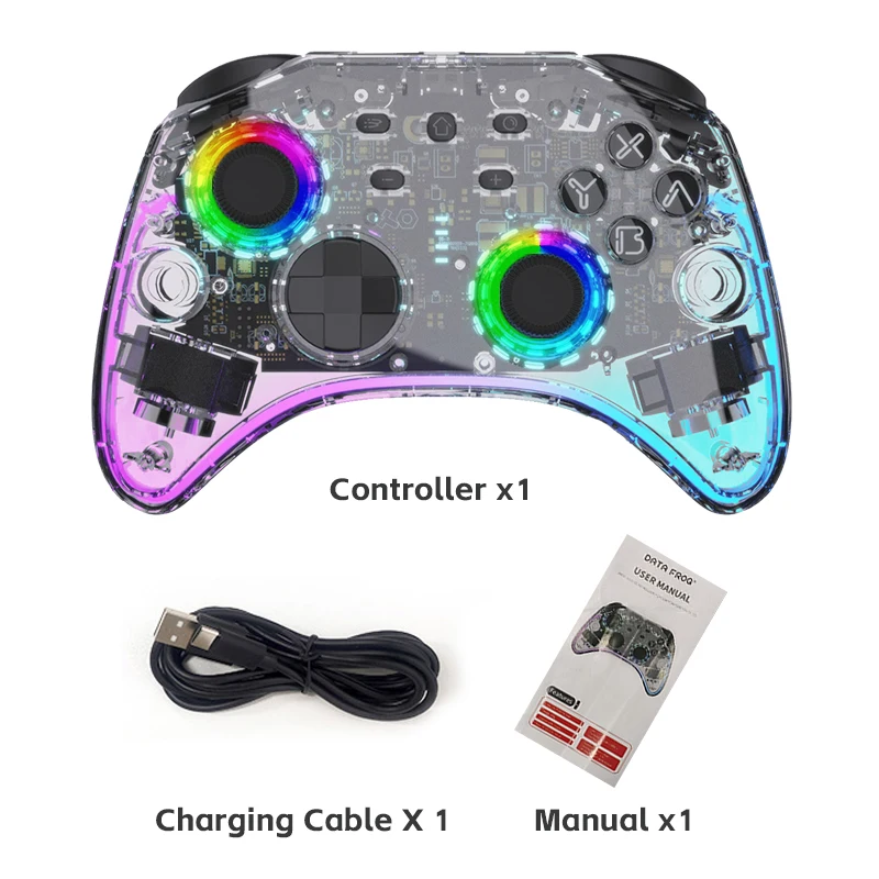 DATA FROG GG04 Wireless Controller For Nintendo Switch/Lite/OLED/Laptop/Android/Steam Deck