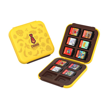 DATA FROG IINE Banana Hero Protective Case & Tempered Glass Film & Storage Bag & Game Card Case for Switch 2