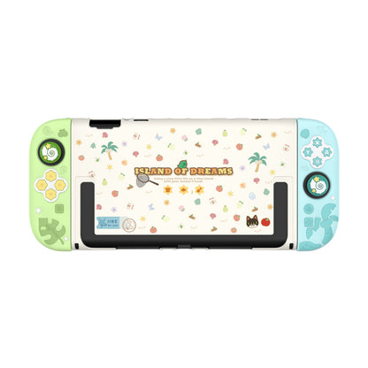 DATA FROG Island Dream Themed Accessories Series for Nintendo Switch2 – Cozy Protective Case, Carrying Case, Controller