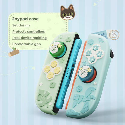 DATA FROG Island Dream Themed Accessories Series for Nintendo Switch2 – Cozy Protective Case, Carrying Case, Controller