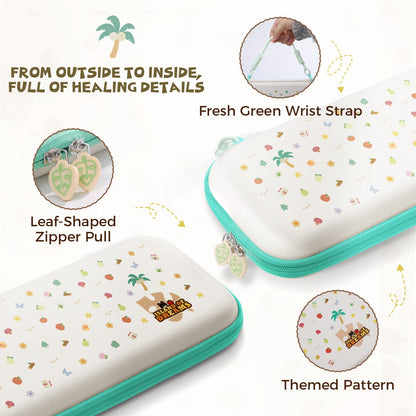 DATA FROG Island Dream Themed Accessories Series for Nintendo Switch2 – Cozy Protective Case, Carrying Case, Controller
