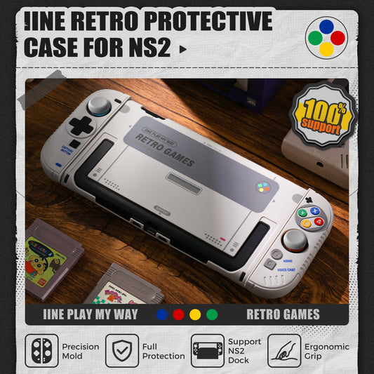DATA FROG IINE Retro Protective Case for Nintendo Switch 2