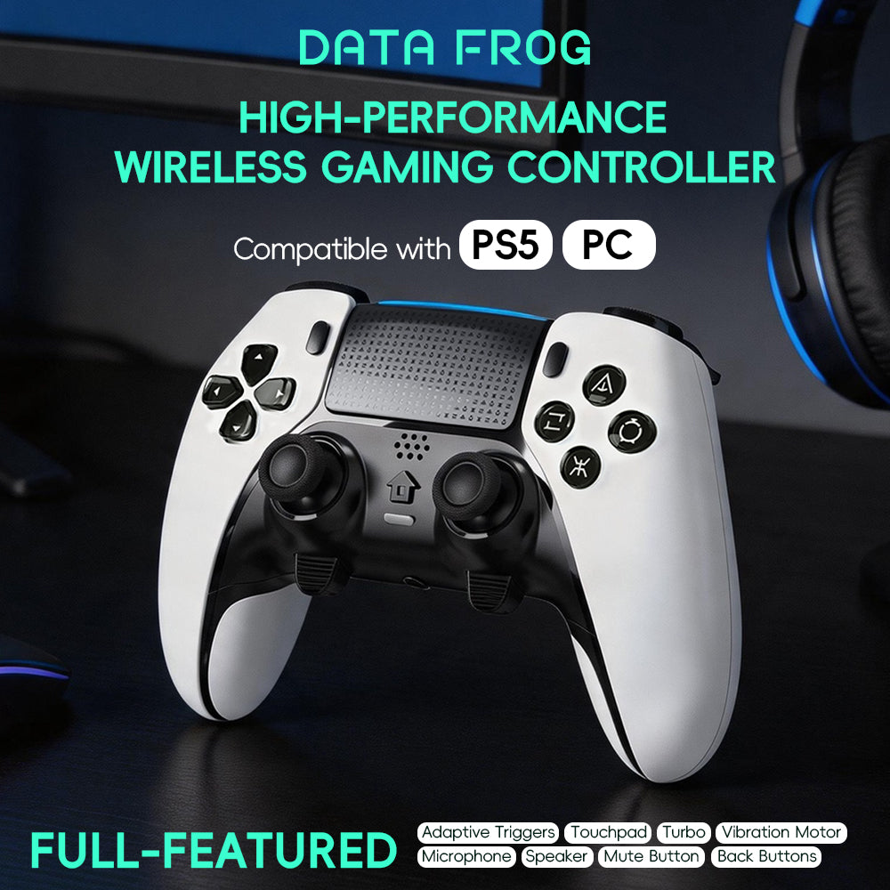 DATA FROG T46 Wireless Gaming Controller for PS5 & PC – Programmable B