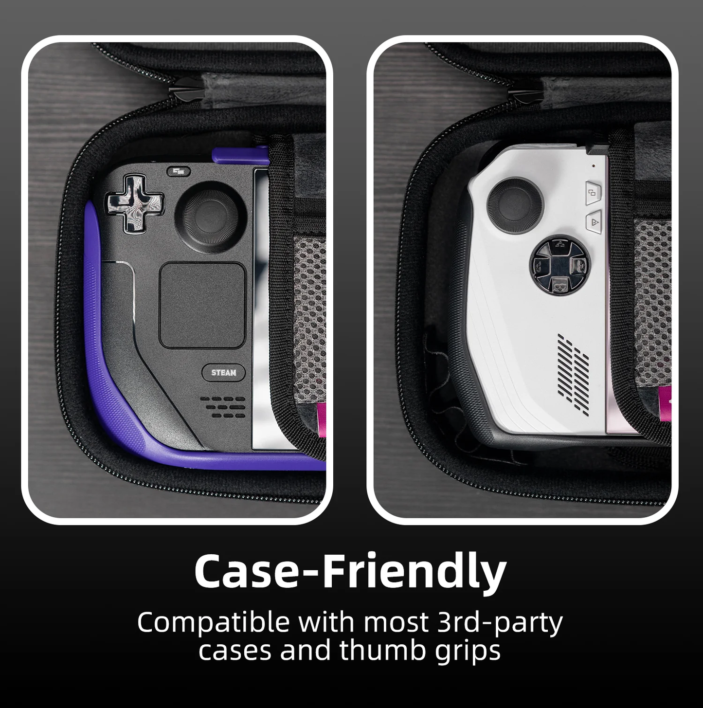 Skull & Co. MaxCarry Case for Steam Deck, ROG Ally & Nintendo Switch 2 - Detail 4