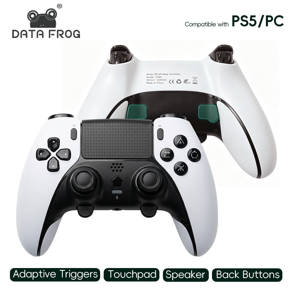 DATA FROG T46 Wireless Gaming Controller for PS5 & PC – Programmable B