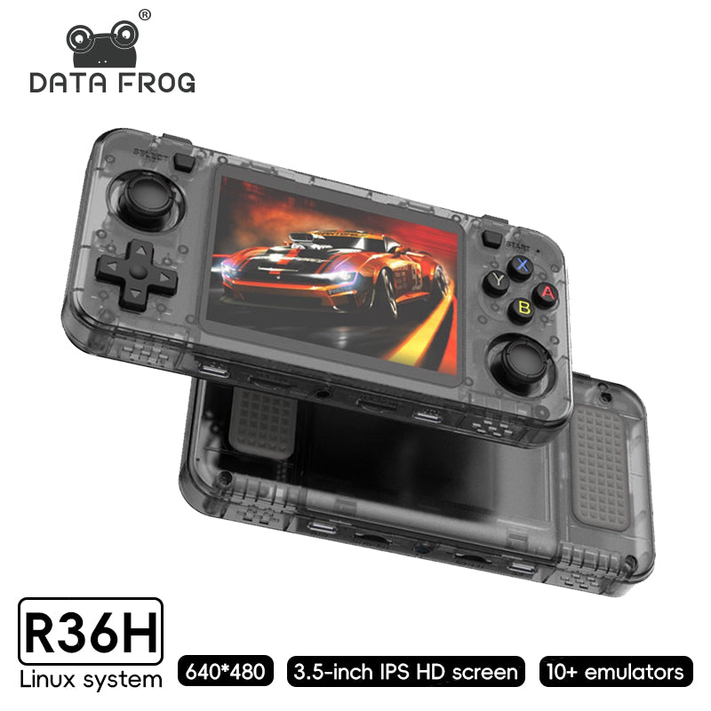 DATA FROG Original R36H Handheld Game Console