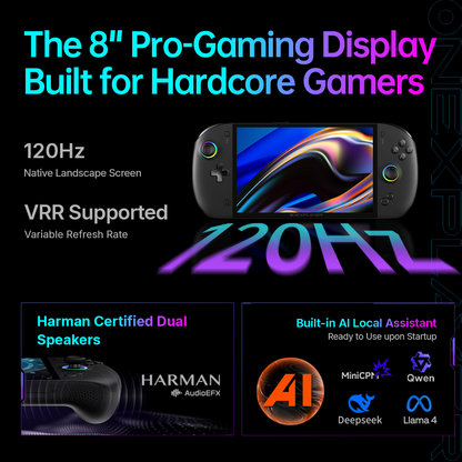 DATA FROG Refurbished ONEXPLAYER APEX 8" Gaming Handheld