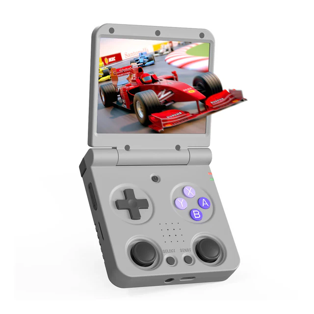 DATA FORG Miyoo Flip V2 Retro Handheld Game Console