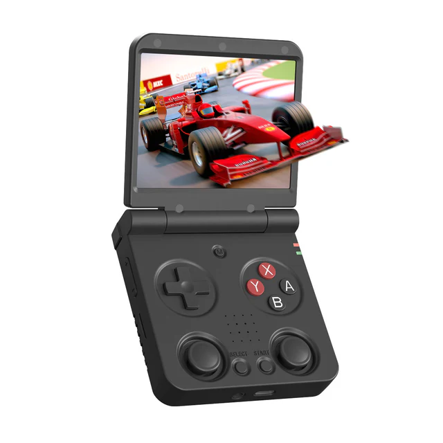 DATA FORG Miyoo Flip V2 Retro Handheld Game Console