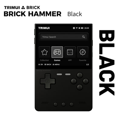 DATA FROG TRIMUI BRICK Metal Edition Handheld Game Console