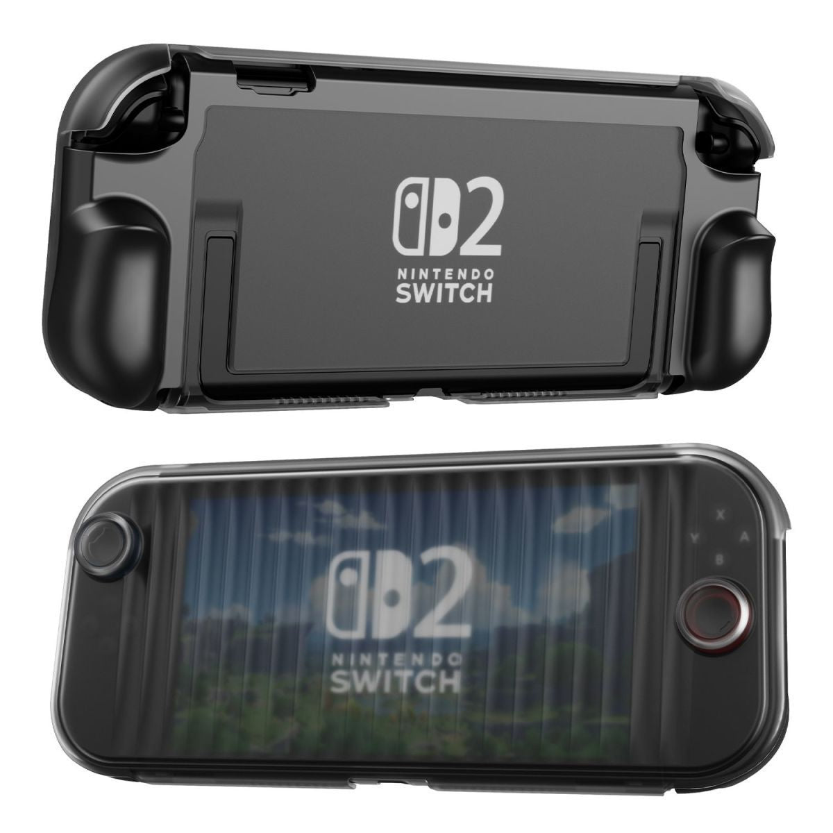 GeekShare Nintendo Switch 2 Grip Kılıf Siyah - Ücretsiz Kargo Vergiler Dahil