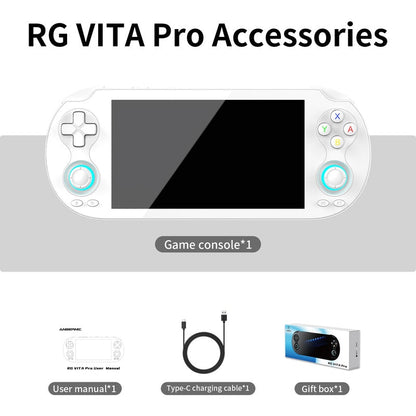 DATA FROG ANBERNIC RG Vita Pro Handheld Game Console – PS2 / PSP / Retro Games Supported