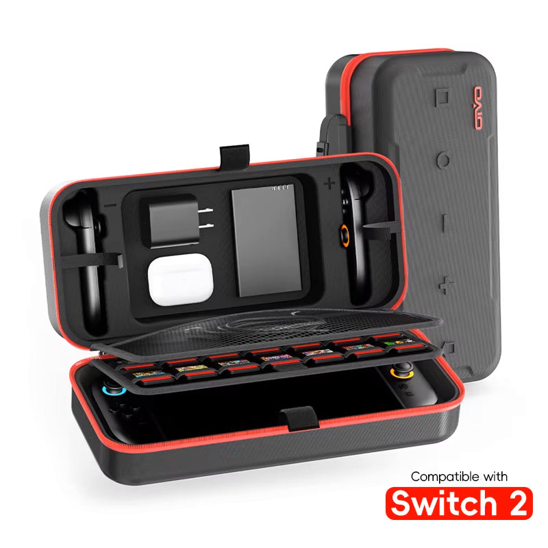 DATA FROG Large Capacity Carrying Case for Nintendo Switch 2