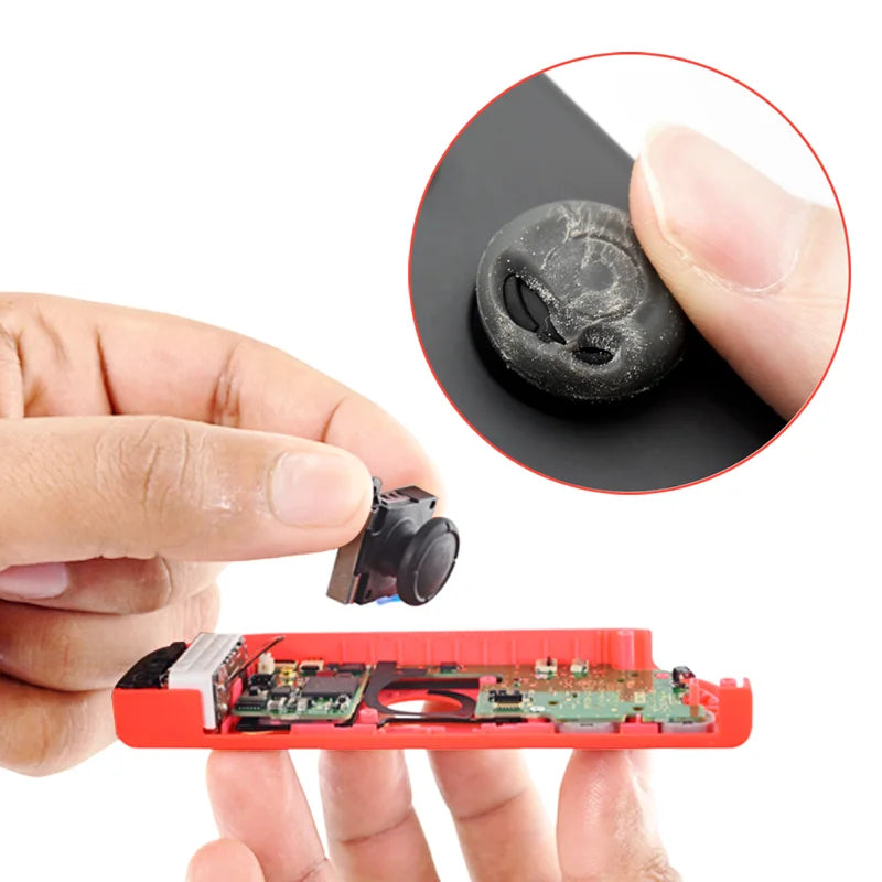 DATA FROG 3D Analog Thumb Stick Replacement Joycon Spare Kit For Nintendo Switch LITE OLED Controller Repair Tool Accessories