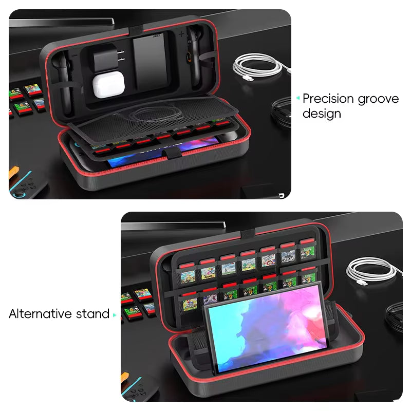 DATA FROG Large Capacity Carrying Case for Nintendo Switch 2