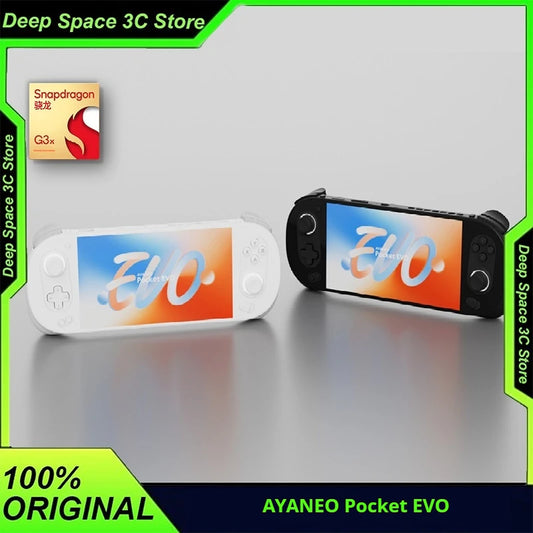 DATA FROG  AYANEO Pocket EVO G3x Game Console Gen2 Android Handheld 7" OLED Display 165Hz High Refresh Rate Gaming Accessory