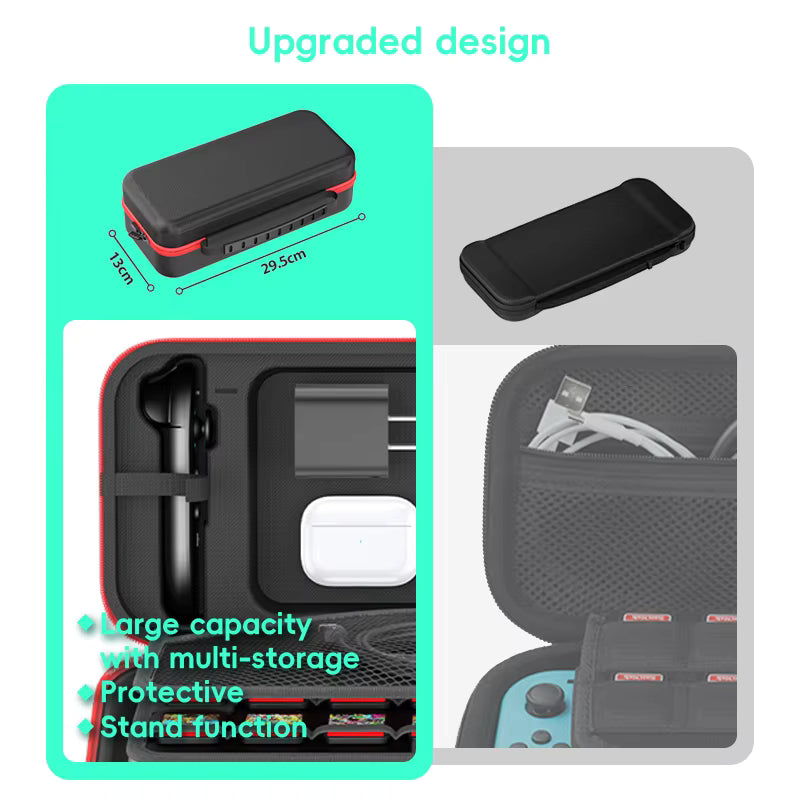 DATA FROG Large Capacity Carrying Case for Nintendo Switch 2