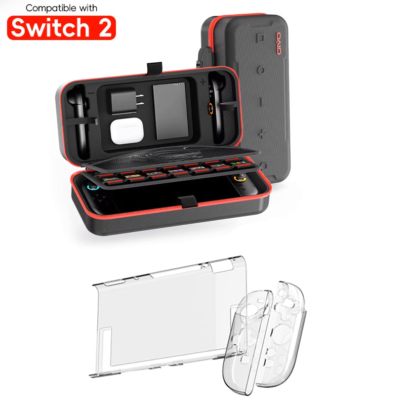 DATA FROG Large Capacity Carrying Case for Nintendo Switch 2