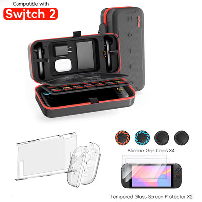 DATA FROG Large Capacity Carrying Case for Nintendo Switch 2