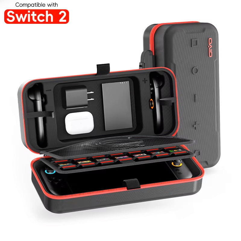 DATA FROG Large Capacity Carrying Case for Nintendo Switch 2