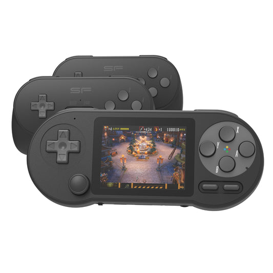 Consola de juegos portátil negra SF2000 