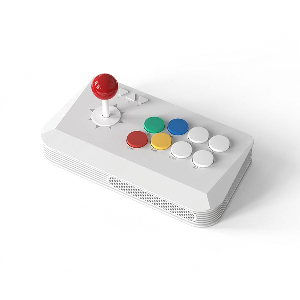 DATA FROG Y5A white arcade fight stick, 1 piece