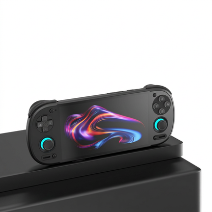 Retroid Pocket 6 Black handheld game console d-pad top layout