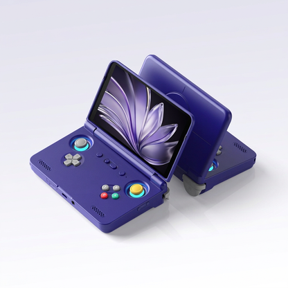 Retroid Pocket Flip 2 purple GC handheld game console