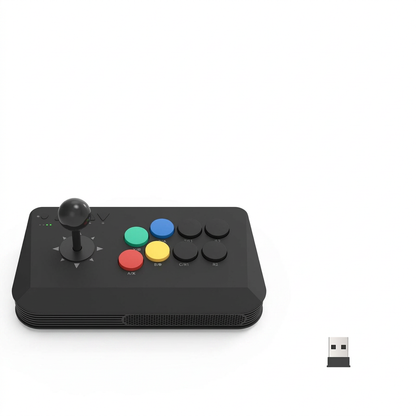 DATA FROG Y3A MAX black arcade stick with wireless receiver, 1 piece