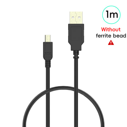 DATA FROG Mini USB Data Cable For PSP1000–3000/NDSi/PS3/Wii U Pro Controller/1st Gen Kindle