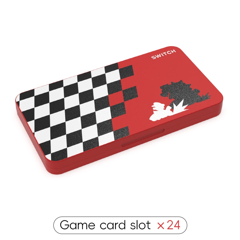 Estuche para tarjetas de juego 24 en 1 para Nintendo Switch/Lite/Oled 